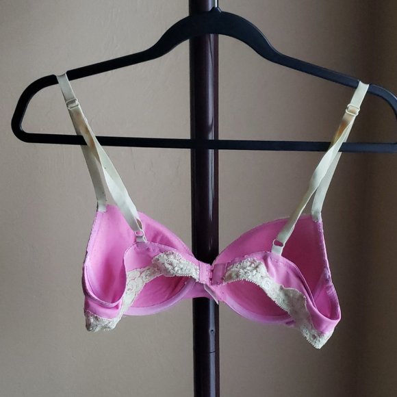 René Rofé Pink & Green Lace Bra – Size 36B - Picture 15 of 16